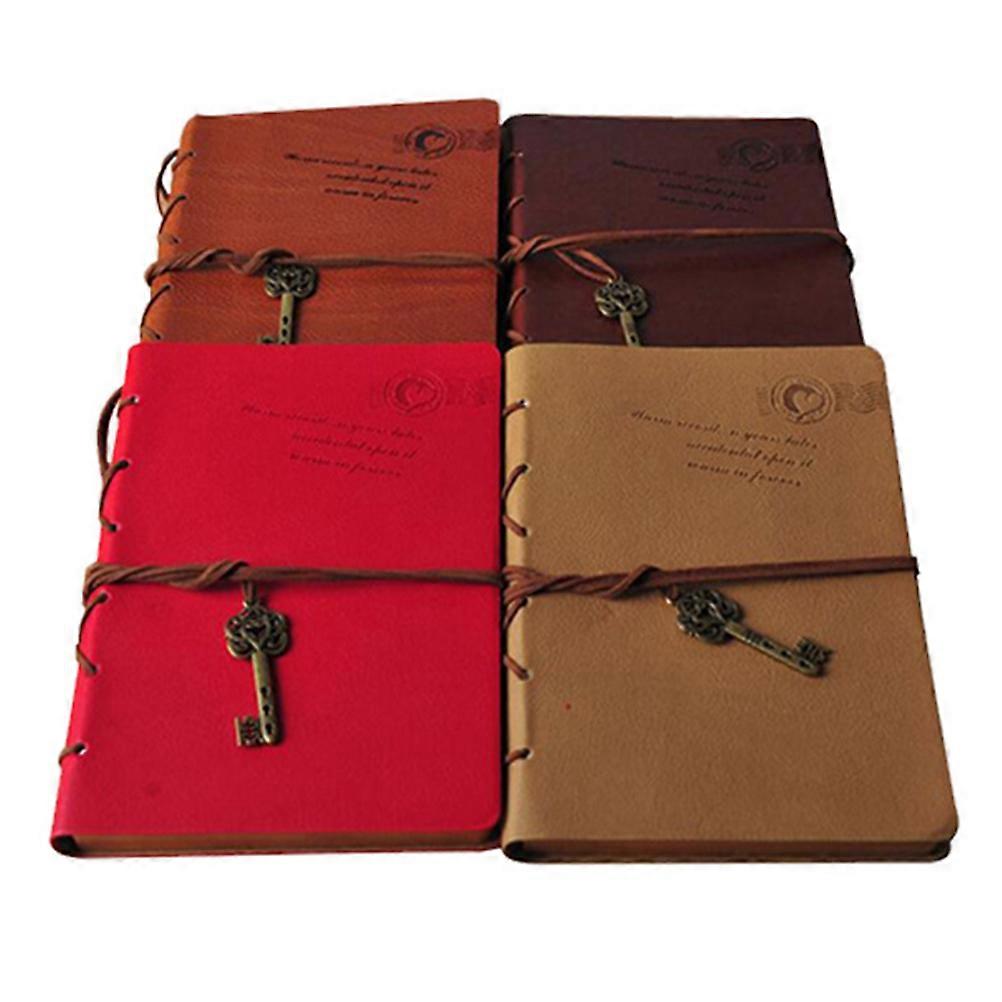 Notepad PU String Notebook for Writing Vintage Style Coffee
