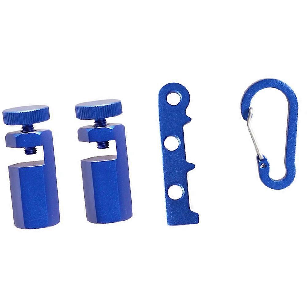 Stair Guages Knobs Tool with Holder Carabiner Stair Stringer Layout Tool Stair Stringer Layout Knobs Tool