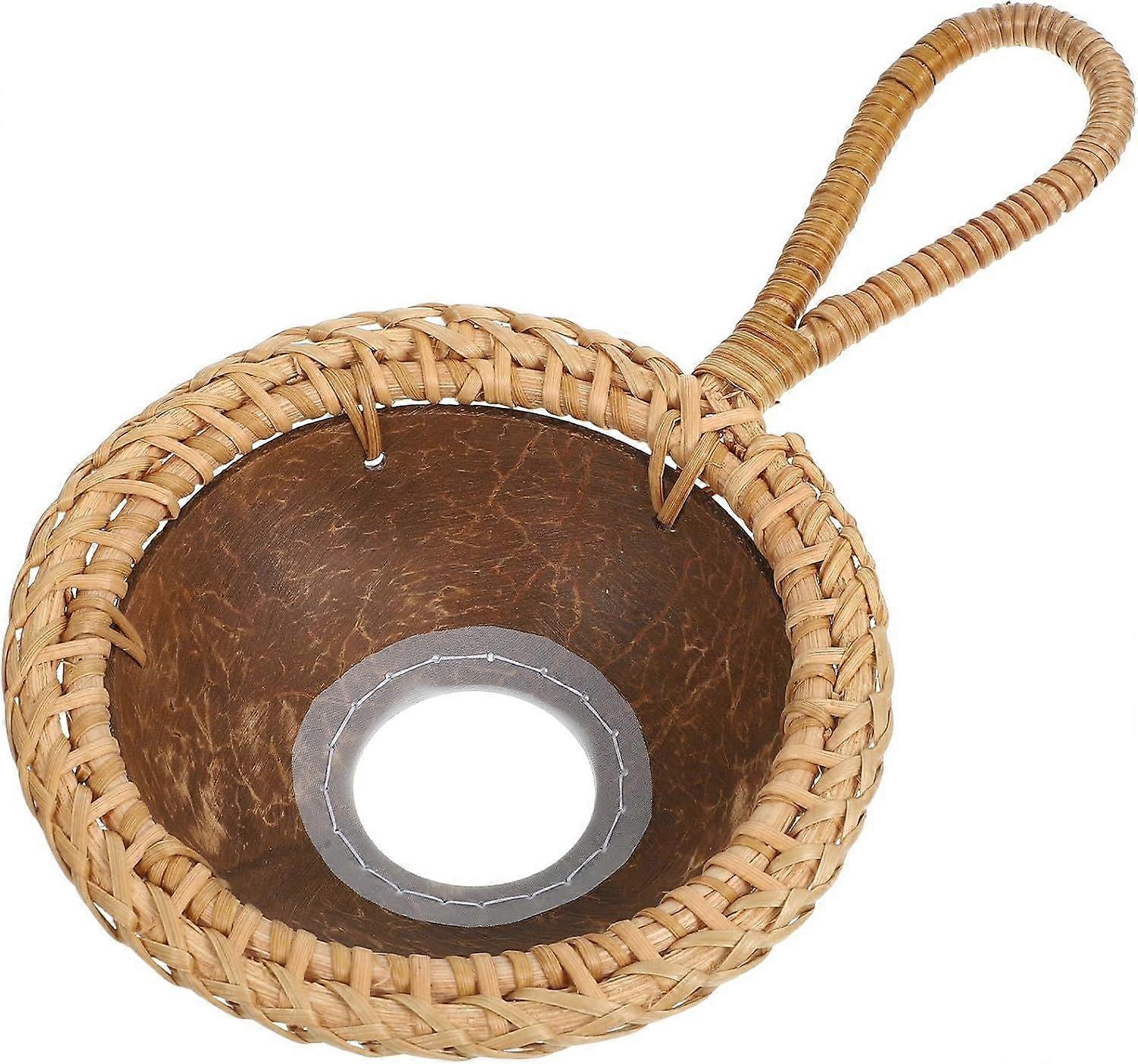 Coconuts Handmade Strainer Brewing Coconut handled Infuser Natural