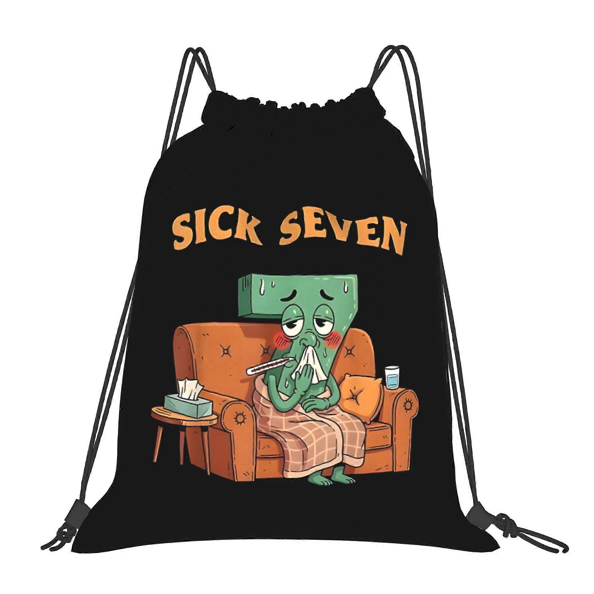 Sick Seven Halloween-dragskoväskor - Dwazs