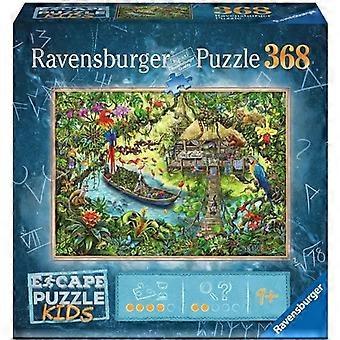 Escape puzzle Kids - Un safari dans la jungle - Ravensburger - Puzzle Escape Game 368 pièces - À partir de 9 ans