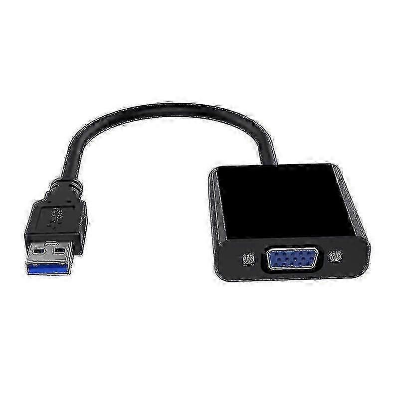 Usb 3.0 To Vga Adapter - Black