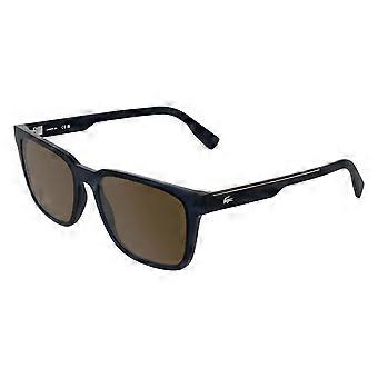 Sunglasses Lacoste L6077S TRANSPARENT BLUE/BROWN 55/18/145 Man