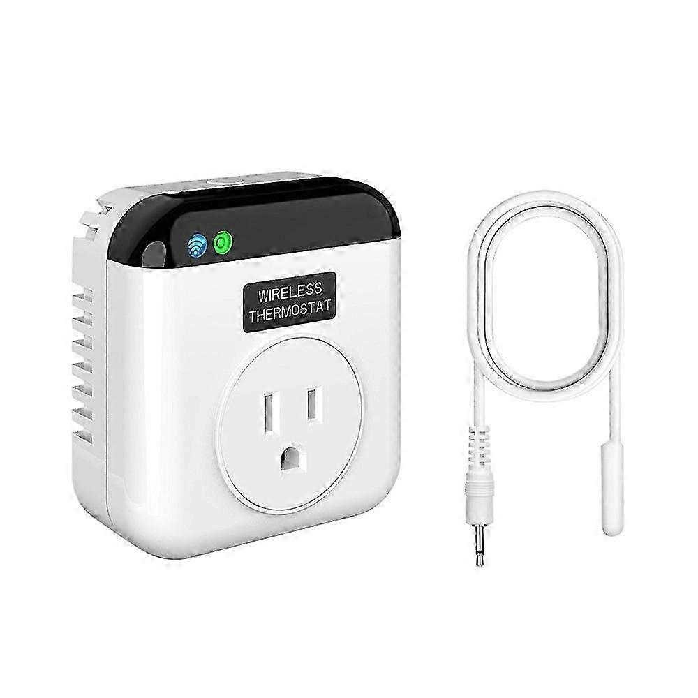 Smart Plug Programmable Thermostat Remote Control Smart Plug Power Switch Support APP Control Voice Control US PLUG