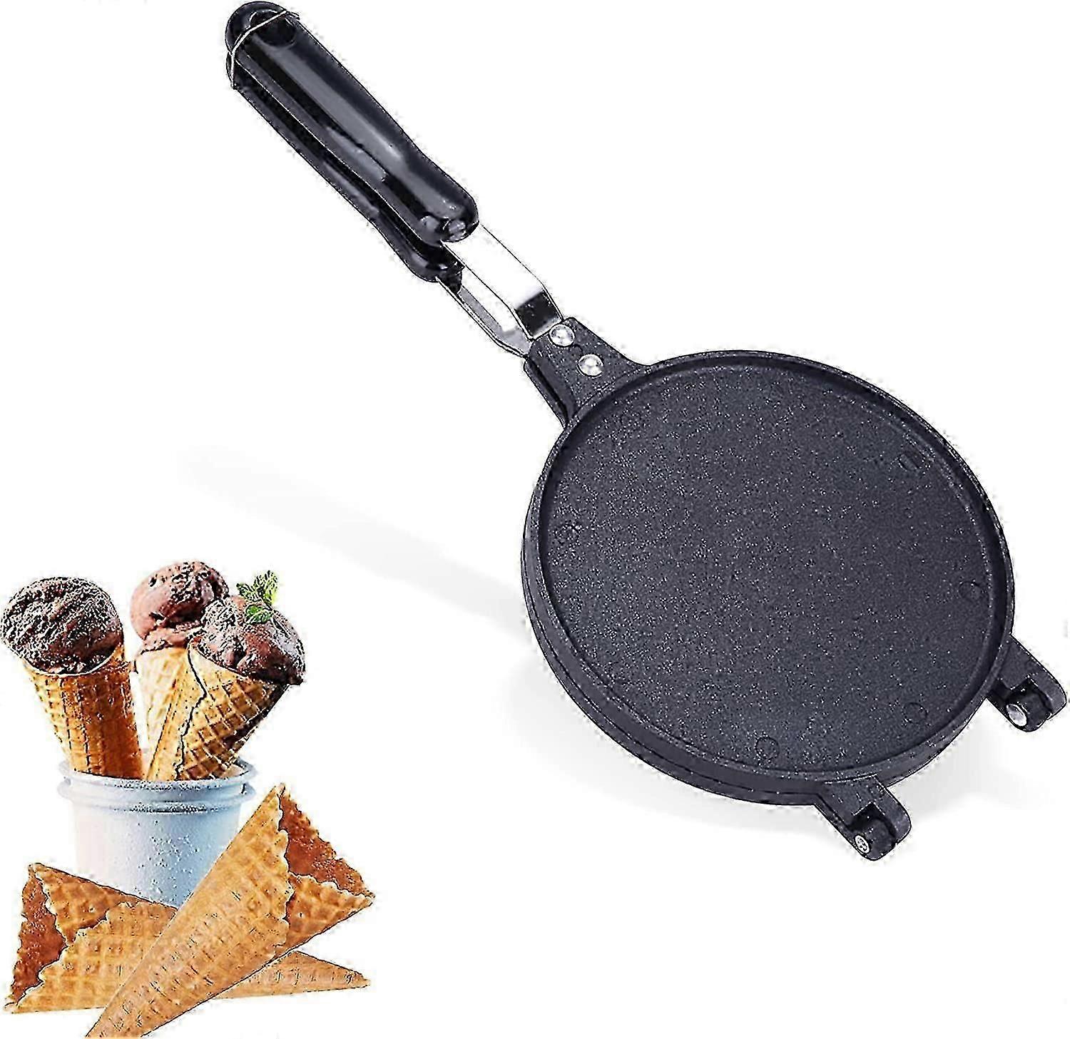 Kitchen Baking Tools, Double Pan Biscuit Egg Roller, Home Crispy Baking Pan