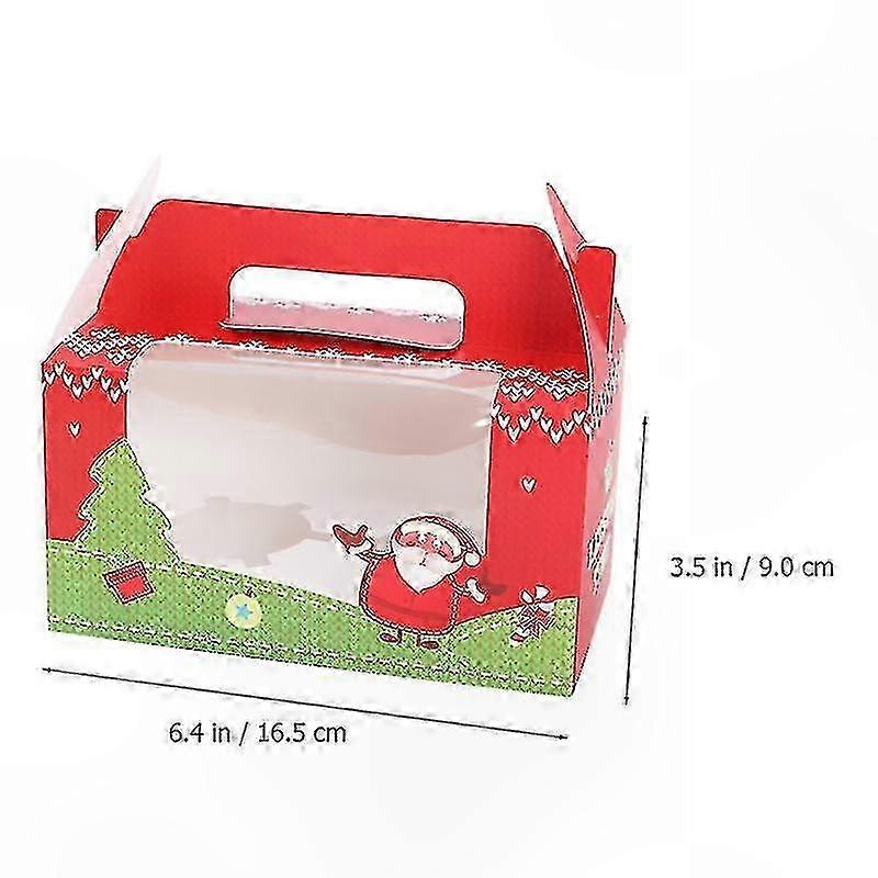 20-Pack Cupcake Boxes with Inserts for Baking and Gifting
