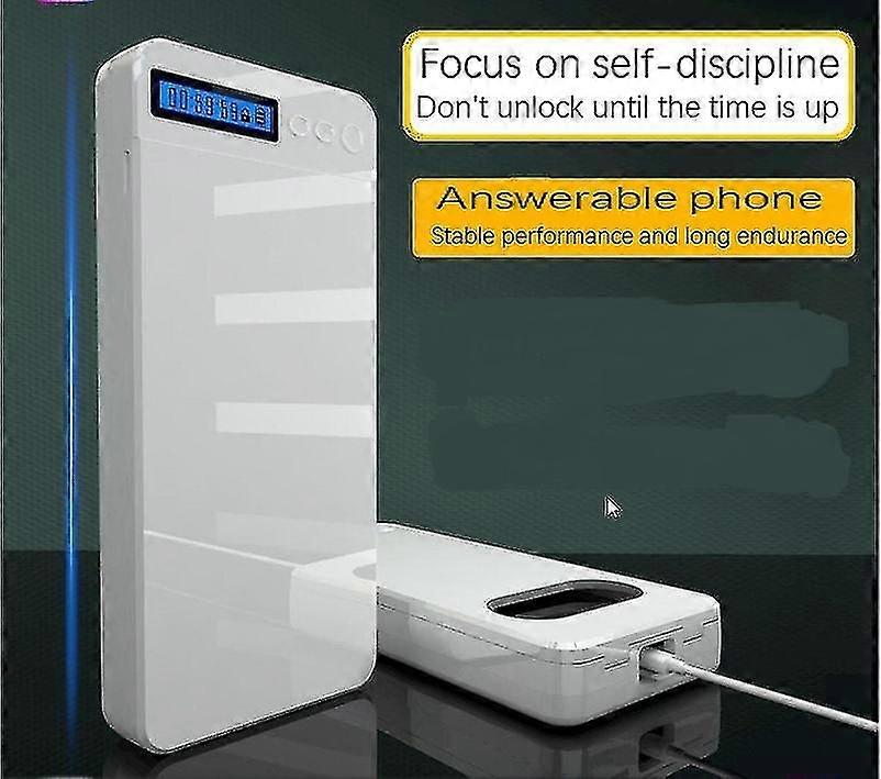 Portable Phone Timer Lock Box Self-control Timer Locker For Smart Phon