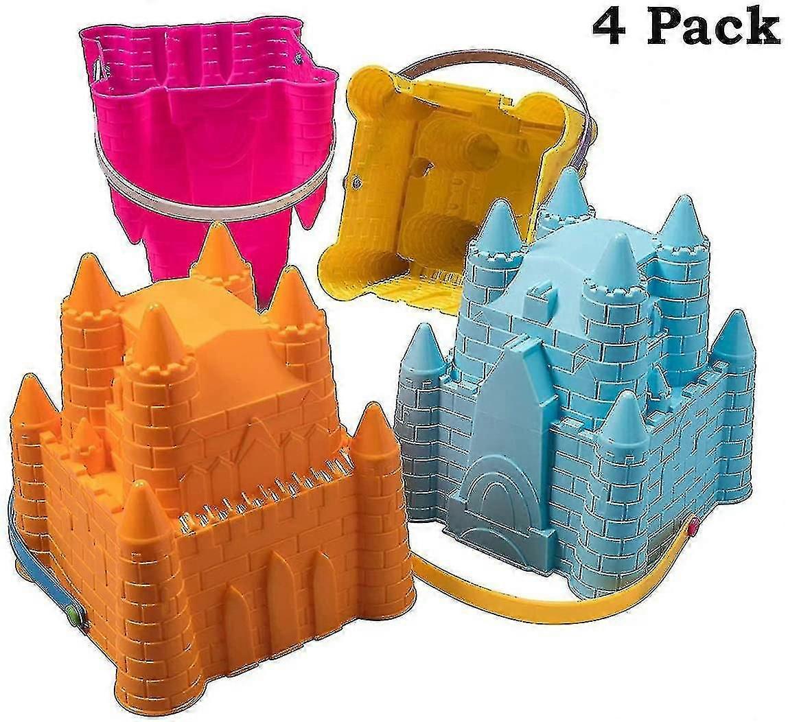 Pack Of 4 Colourful Stackable