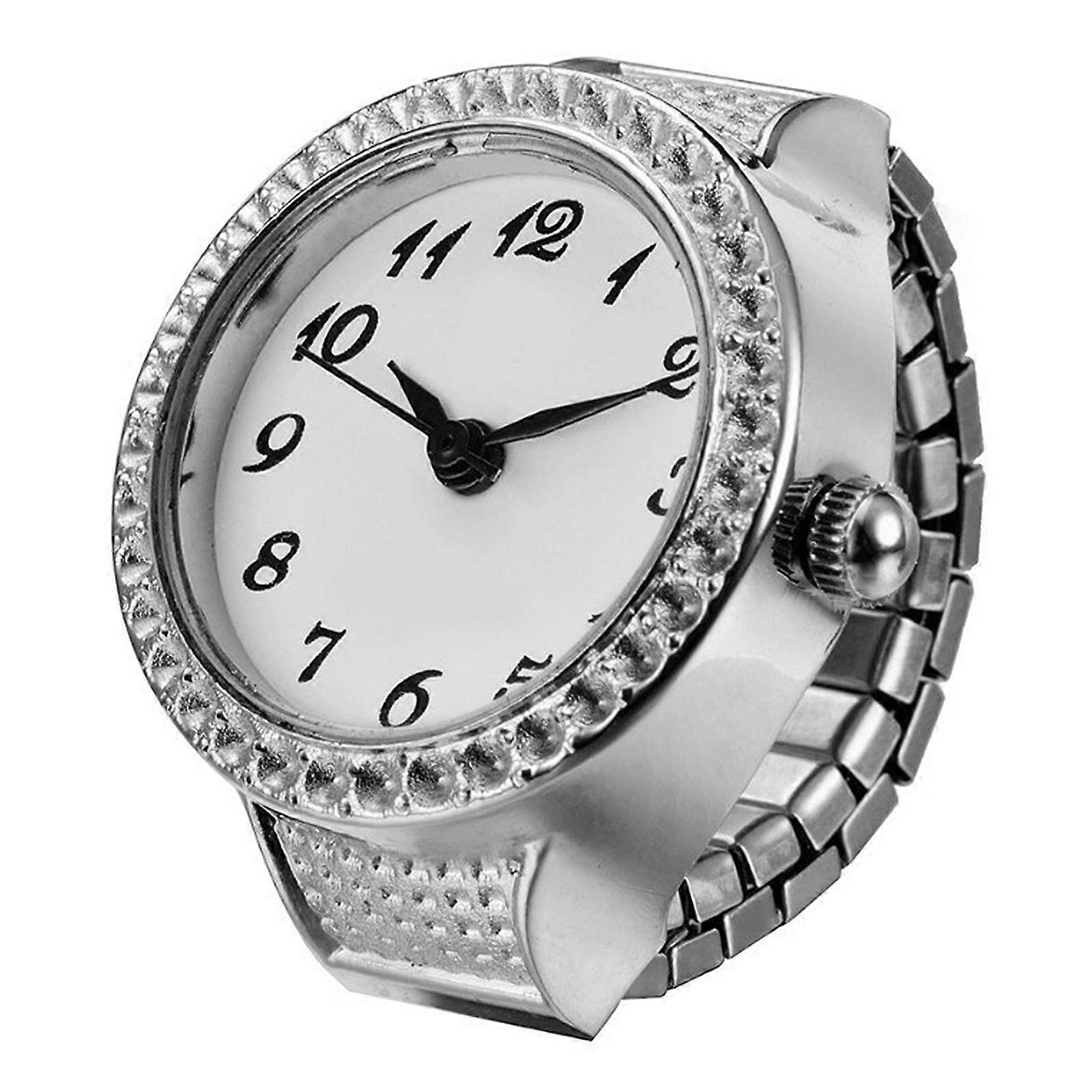 1pc Creative Ring Watch Pretty Finger Watch Practical Finger Ring Watch