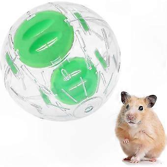 Hamster Exercise Ball, Transparent Plastic Pet Travel and Running Toy for Small Animals, Gerbils, and Hamsters