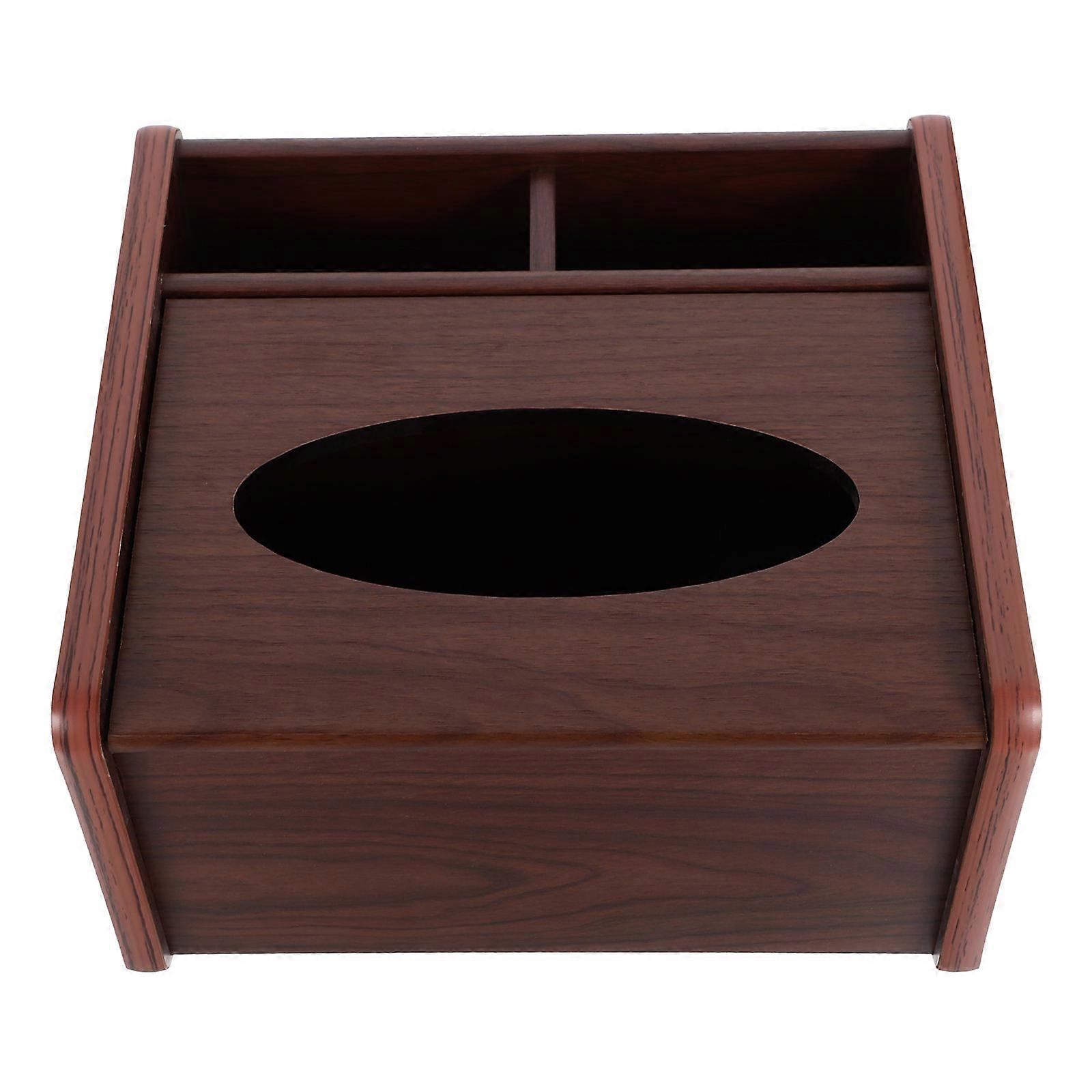 Tissue Box Desktop Tissue Case Remote-Control Storage Box Pen Box Tissue Holder