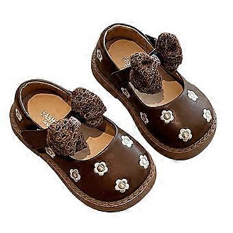 Mädchen Casual Shallow Mouth Loafer Premium Weiches Leder Komfort: Party Dress Schuhe