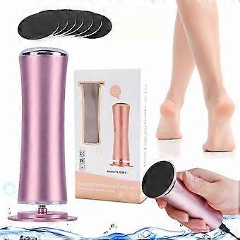 Electric Foot File and Callus Remover for Dead Skin and Calluses with 180 Sanding Discs