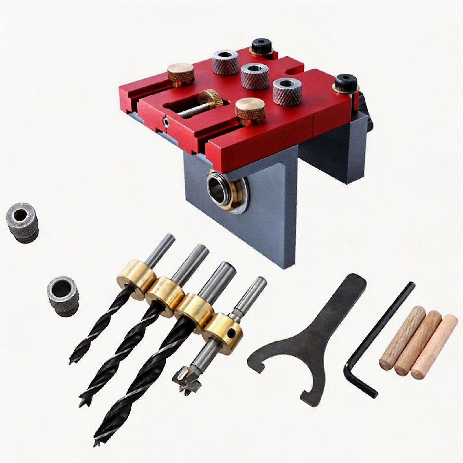 Three in Single Drilling Jig Multi Function Dowel Drilling for Woodworkers