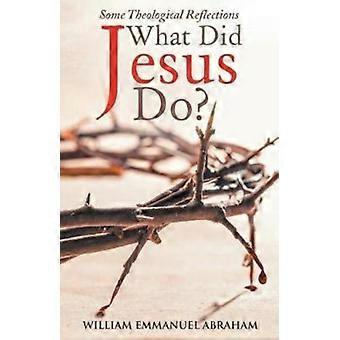 What Did Jesus Do Some Theological Reflections - William Emmanuel Abraham - Paperback - en Book