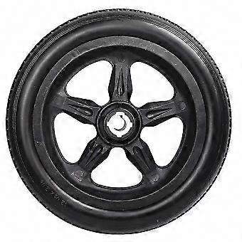 Kids Bike Tire, 12 Inch 1/2x2 1/4 Inflatable Solid Tire Wheel with Aluminum Key Slot Flange, Thread Style, Compatible with City Cavalier