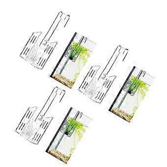 Acrylic Fish Tank Plant Holder for Water Plants 3Pcs Set
