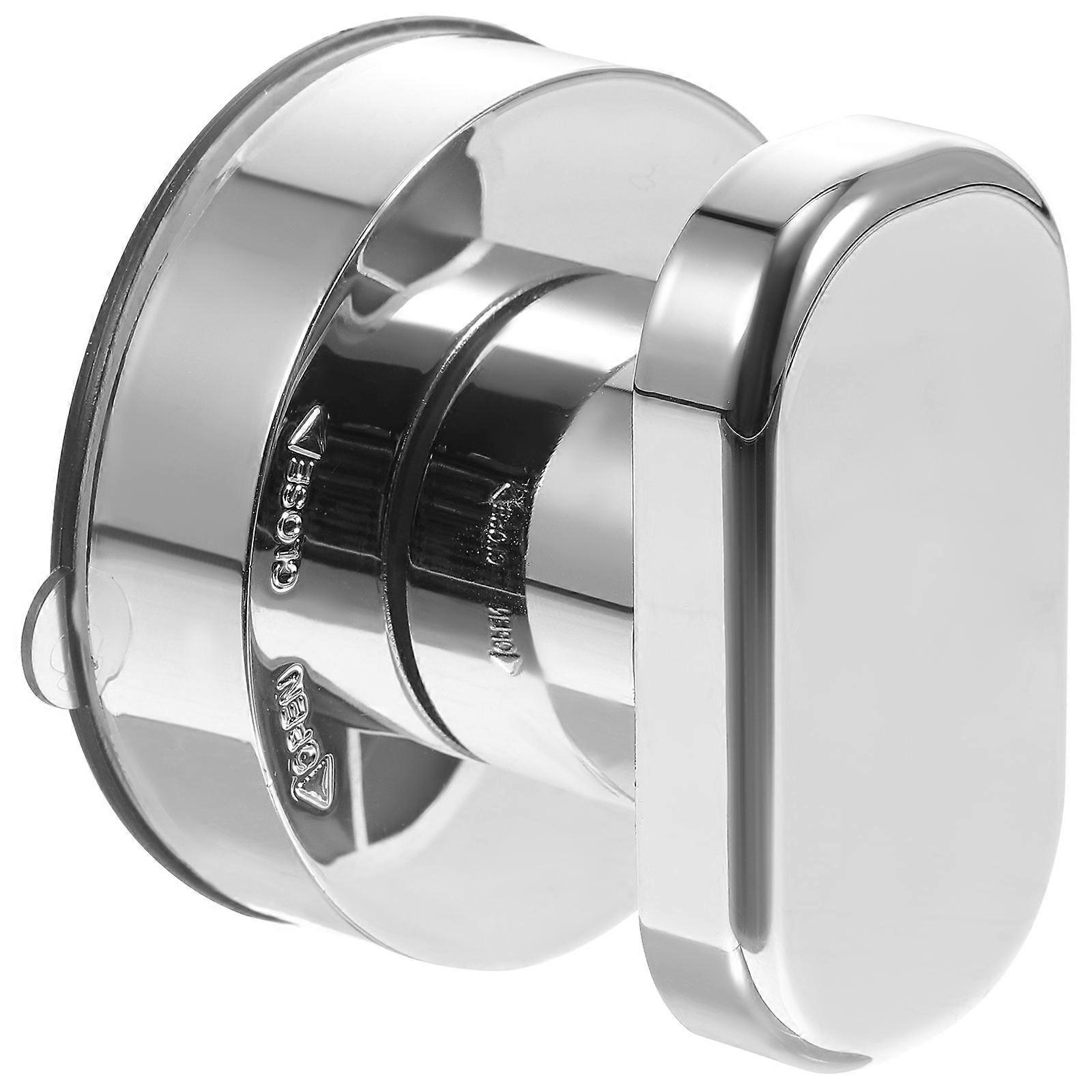 Self-Stick ABS Drawer Handle for Adhesive Knobs Pulls Silver