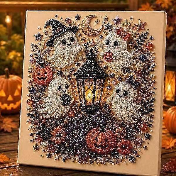 Ghost Pumpkin Moon Pearl Set