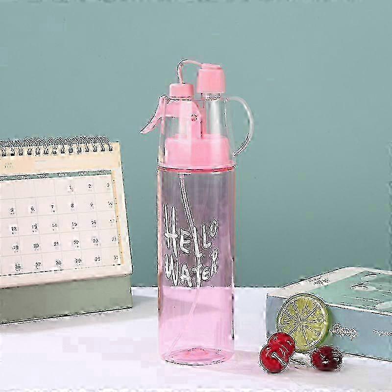 580ml Outdoor Misting Bottle with Flip Straw