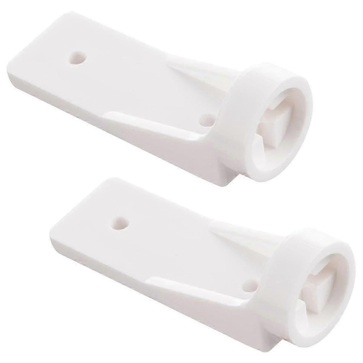 Hinge plate replacement for Dometic 2002244008, 2pcs freezer door part