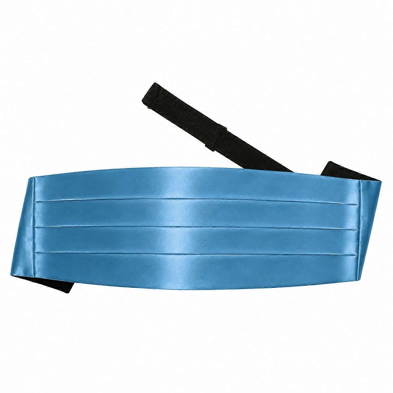 Robins Egg blau Plain Satin Kummerbund