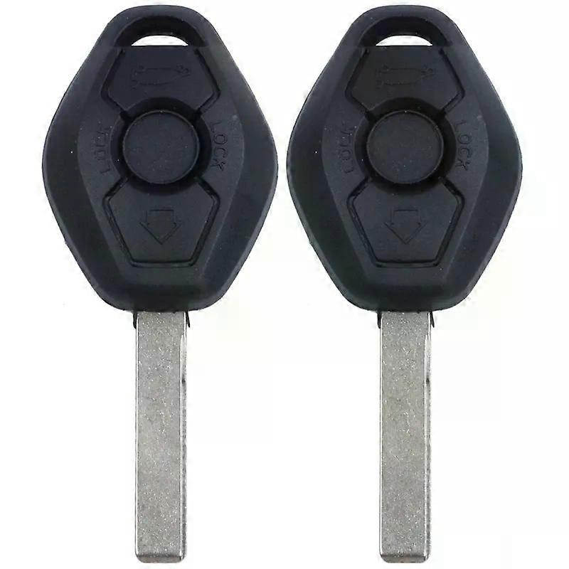2X Remote Key 3 Button 315Mhz For BMW E81 E46 E39 E63 E38 E83 E53 E36 E85