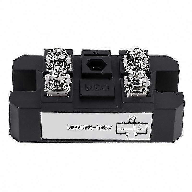 Power 150A 1600V Black Single Phase Diode Bridge Rectifier Dwdz