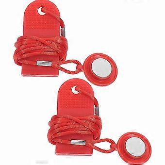 Treadmill Safety Key 2-Pack, Universal Magnetic Replacement Key for Running Machines