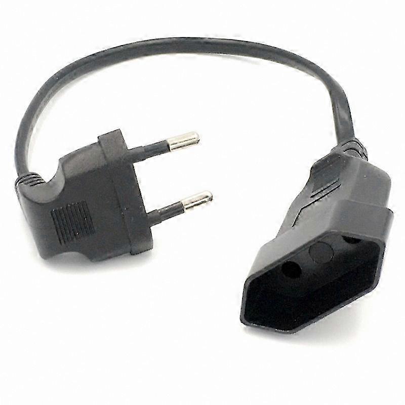 0.6m EU Right-Angle Power Extension