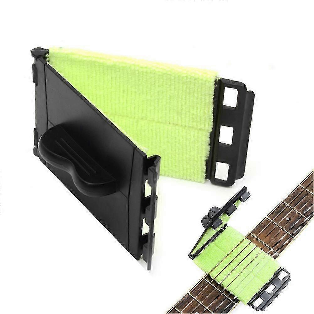 Fretboard-safe Dual-tone String Floss