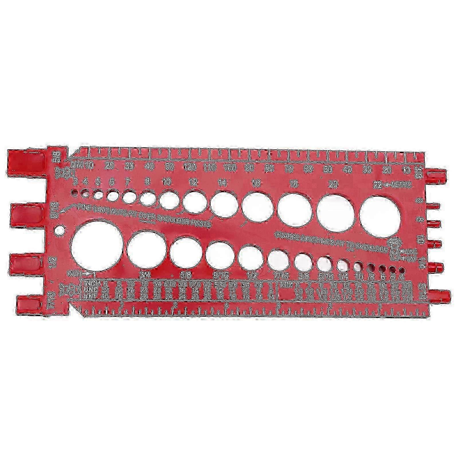 Portable ABS Nut Bolt Gauge