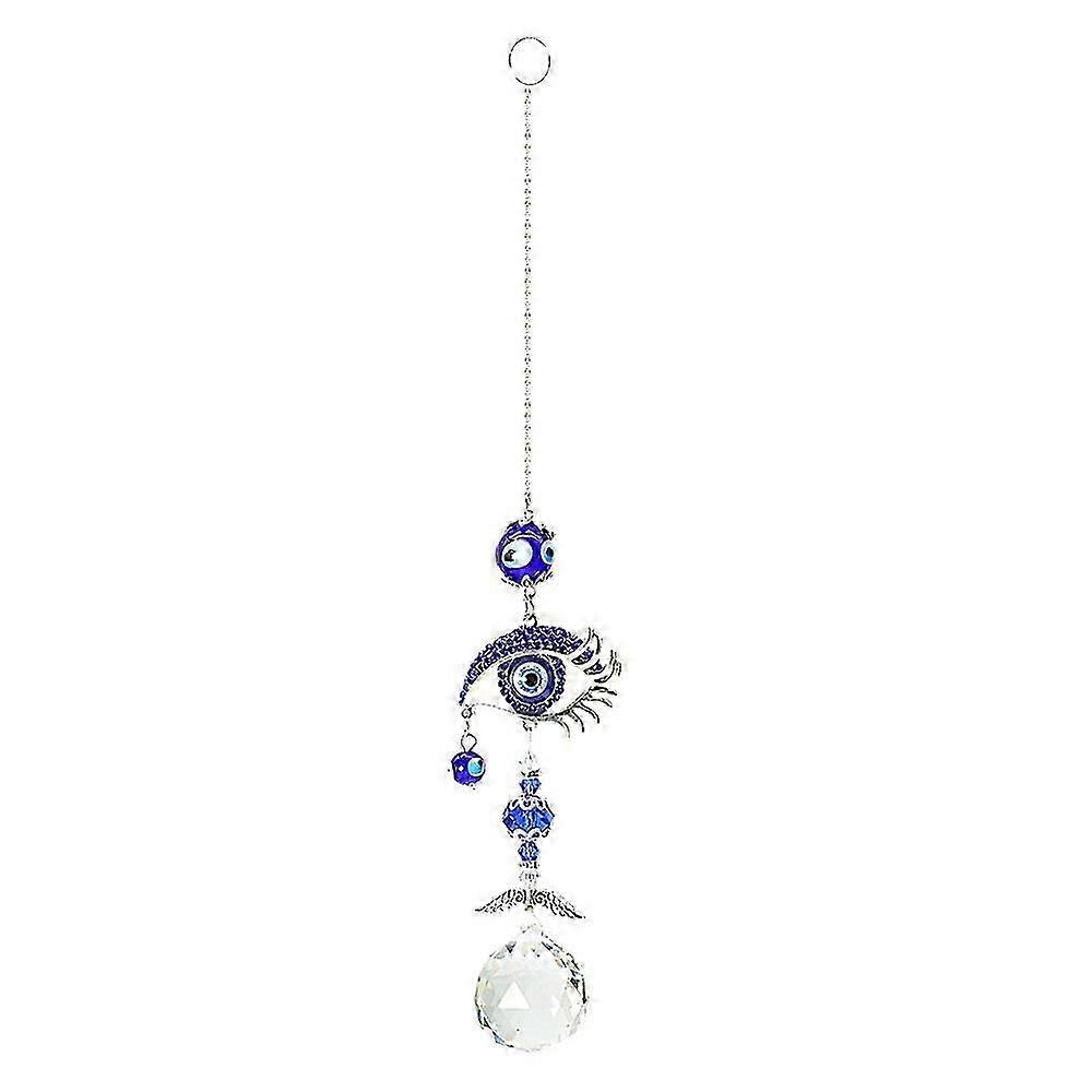 Evil Eye Crystal Suncatcher Rainbow Maker
