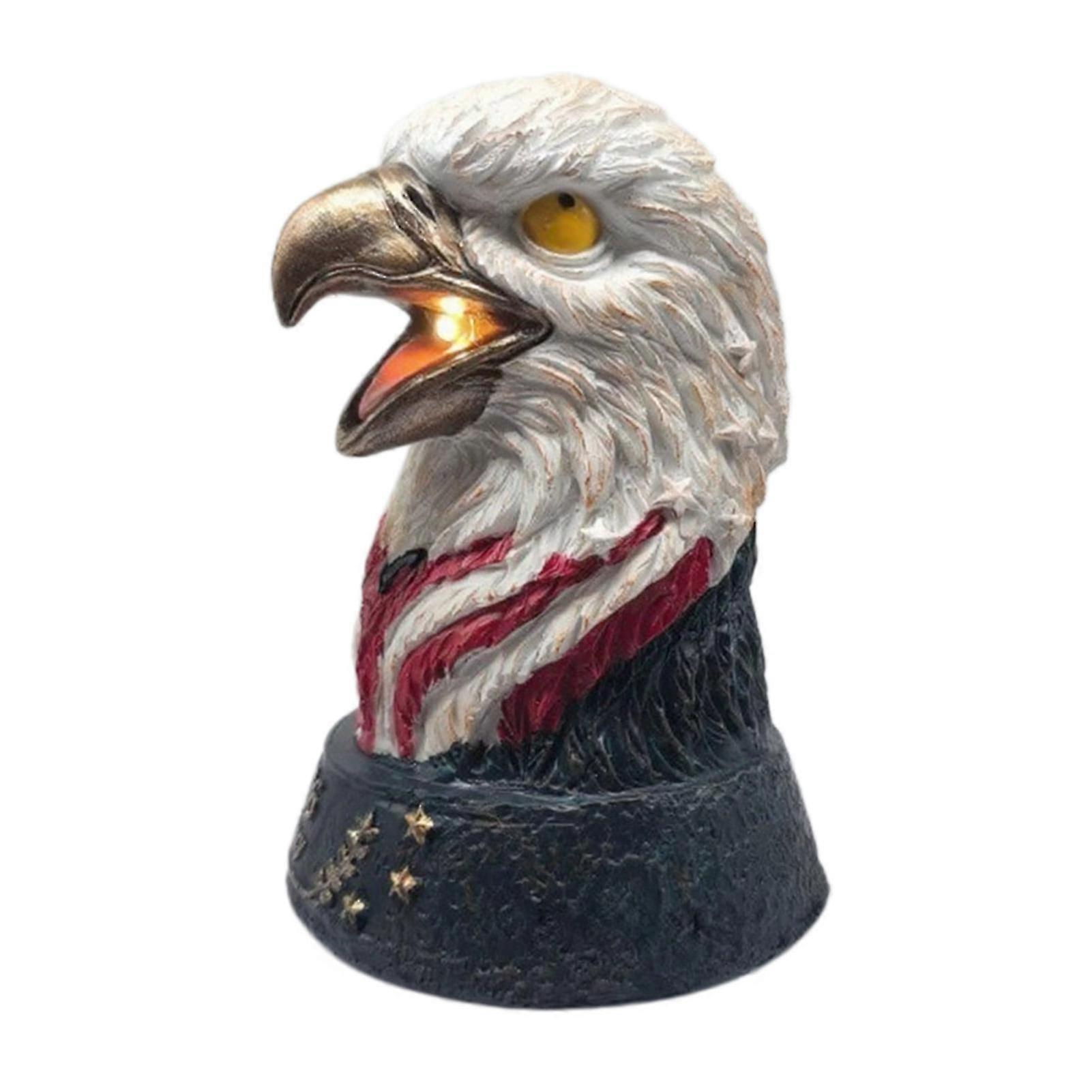 Resin Bald Eagle Night Light