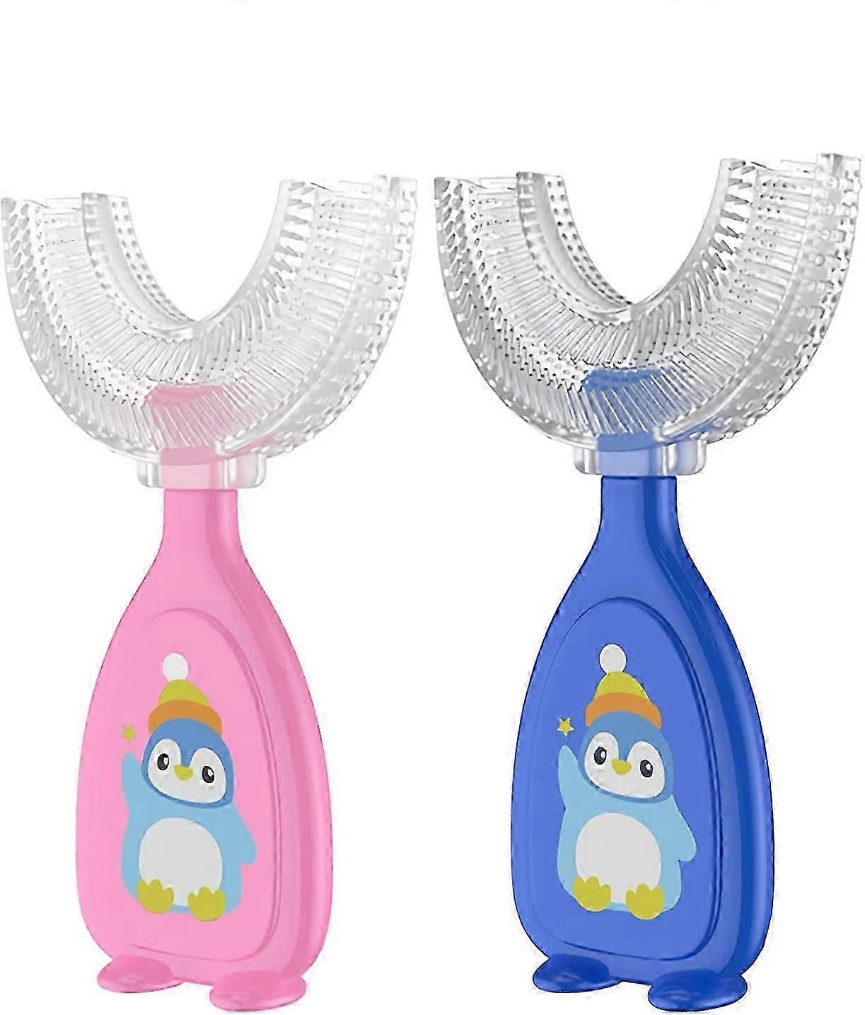 Ergonomic U-Shaped Brush Soft Silicone Head