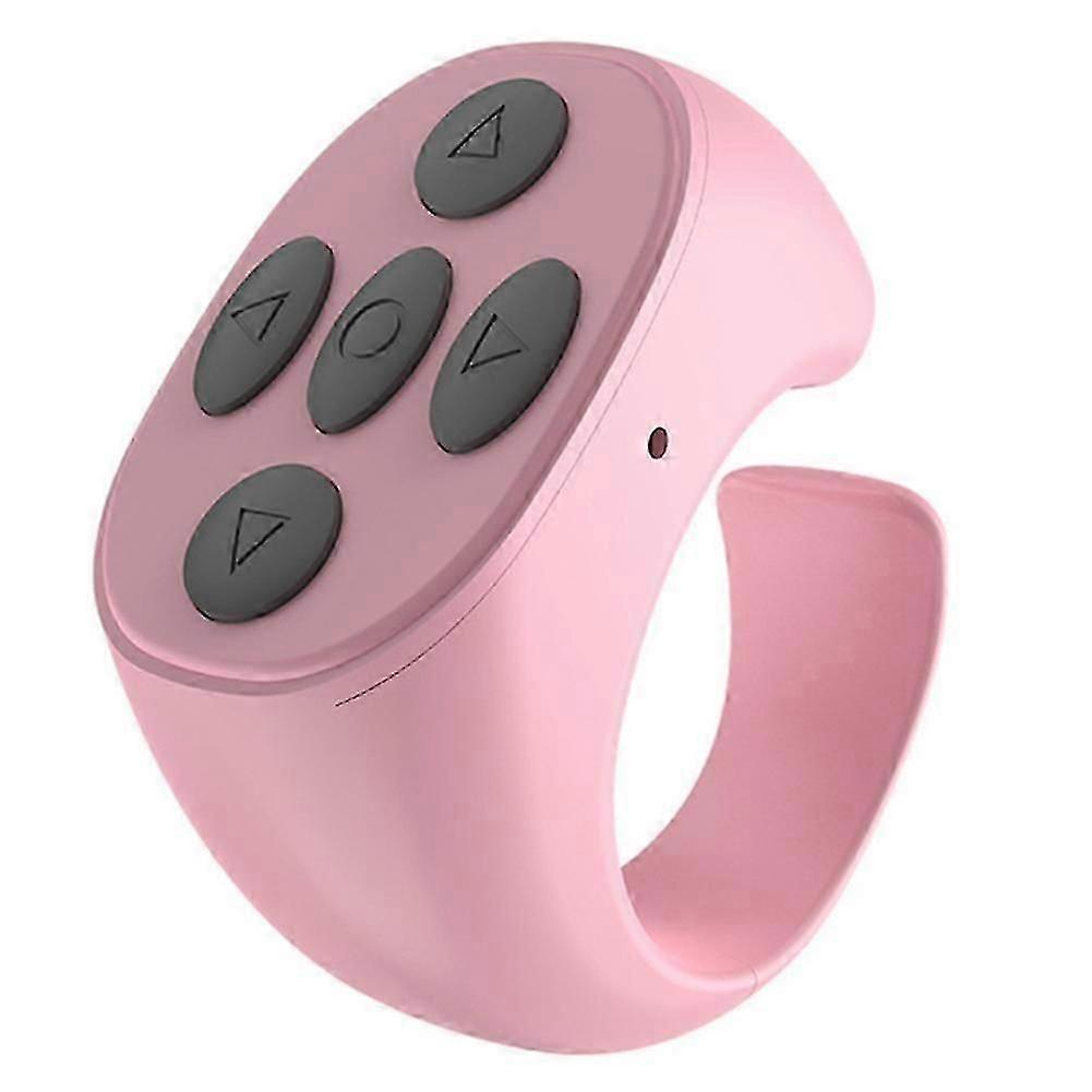 Wireless Bluetooth mobile page controller. Remote control. Ring controller. Simple.