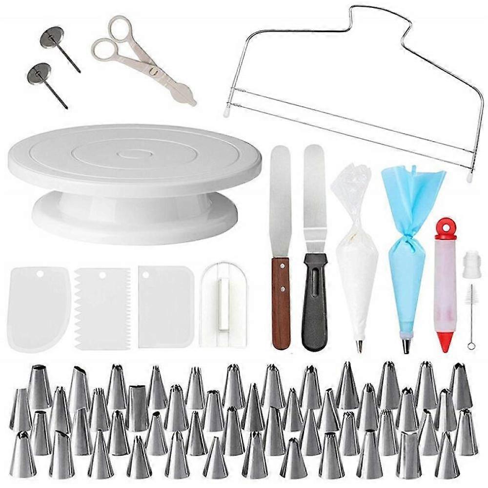 Rotatable Non-Slip Gourmet Cake Decorating Kit