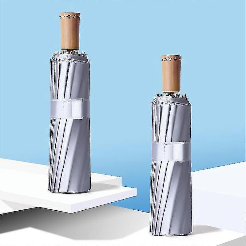 16K 3-Fold Wind-Resistant Manual Umbrella