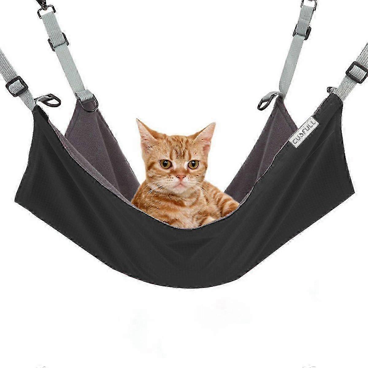 Dual-Sided Hanging Pet Hammock Bed