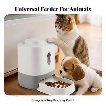 Training Pet Feeder Reward Based Button Dispensing Stable Base for Home