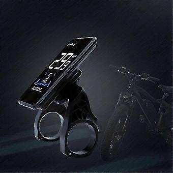 Waterdichte fietsmeter die goed leesbaar is in zonlicht