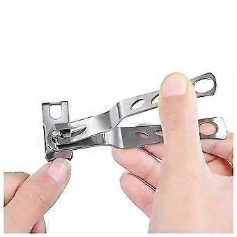 Cortador de unhas extra grande para unhas grossas com lâminas afiadas de precisão em aço inoxidável resistente.