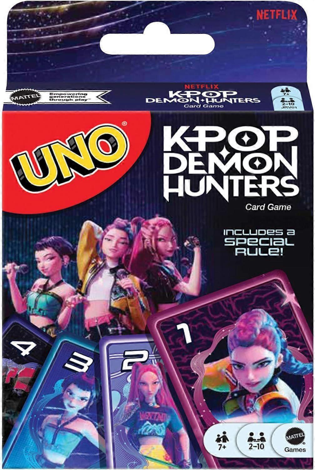 UNO K-POP Demon Hunter Card Game
