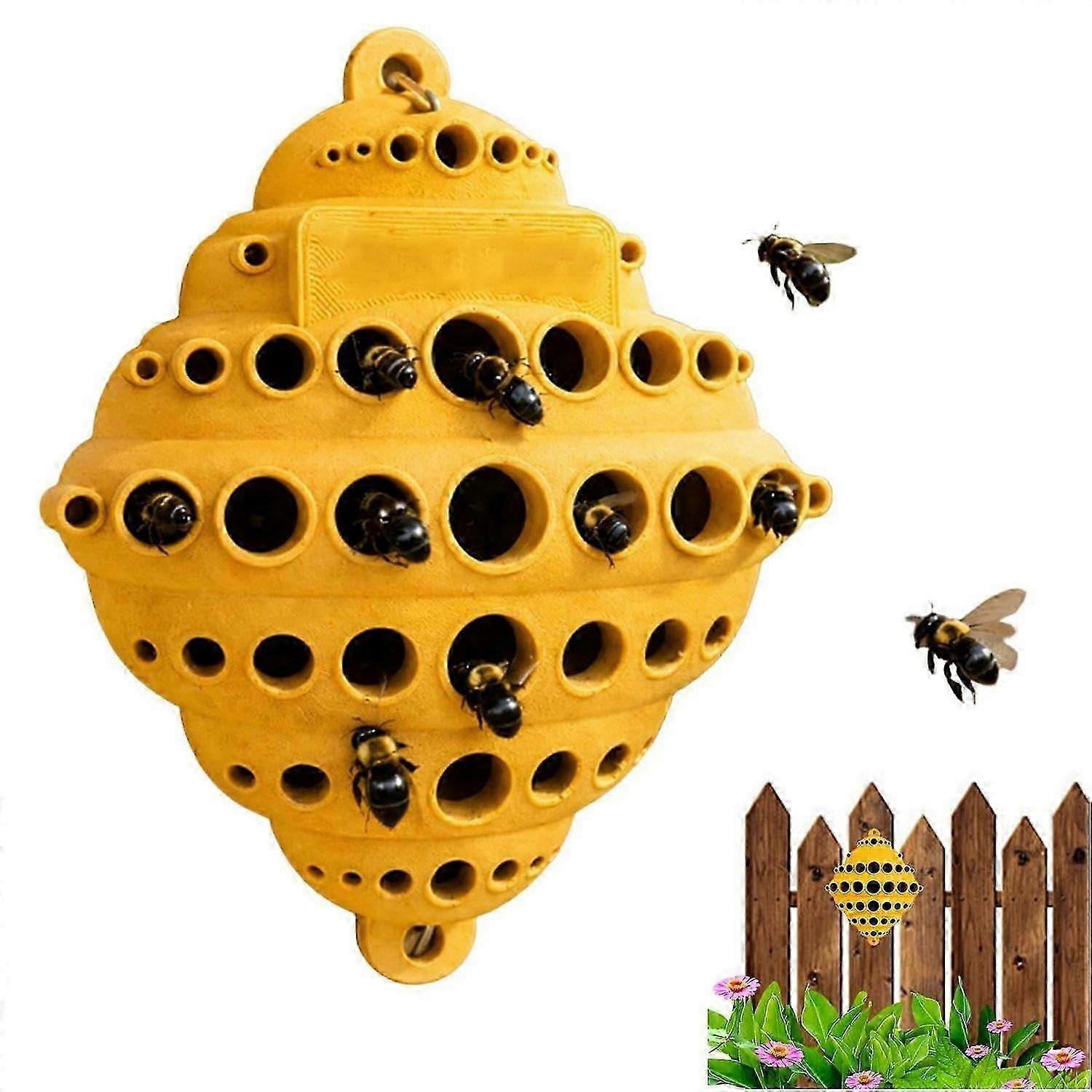 Weatherproof Garden Bee Nesting Box