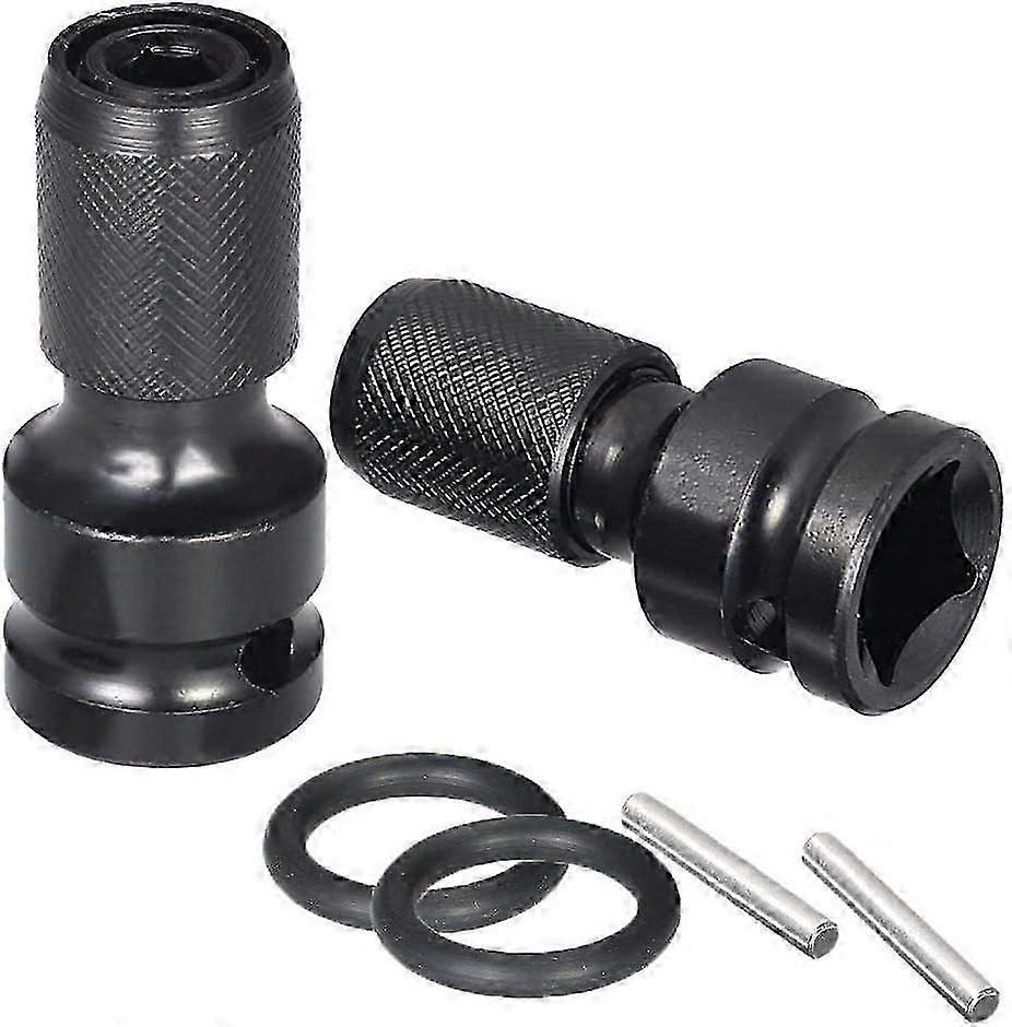 1/2" Sq to 1/4" Hex Quick-Release Adapter