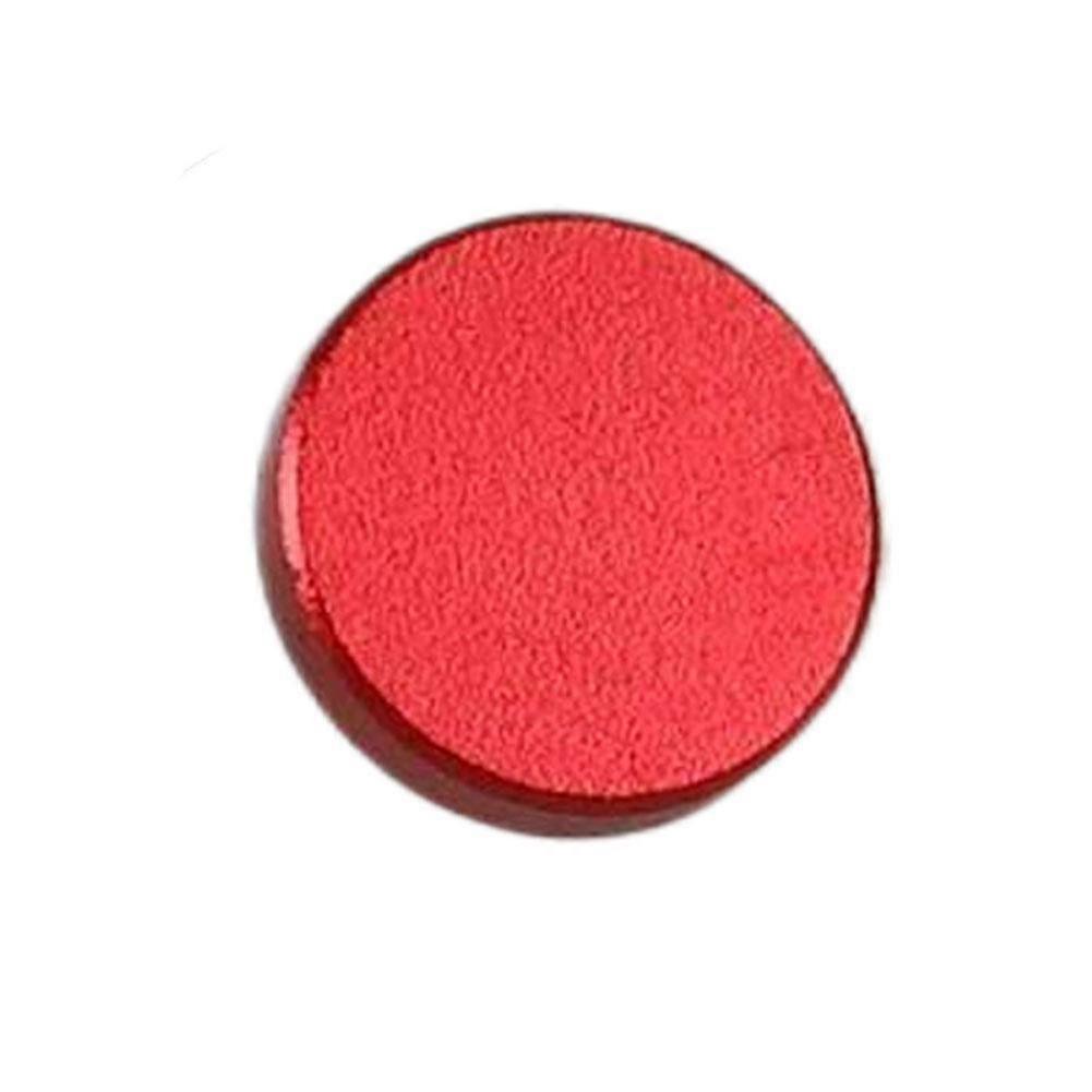 Red flat F camera button, camera shutter release button, universal colored raised/concealed shutter button.