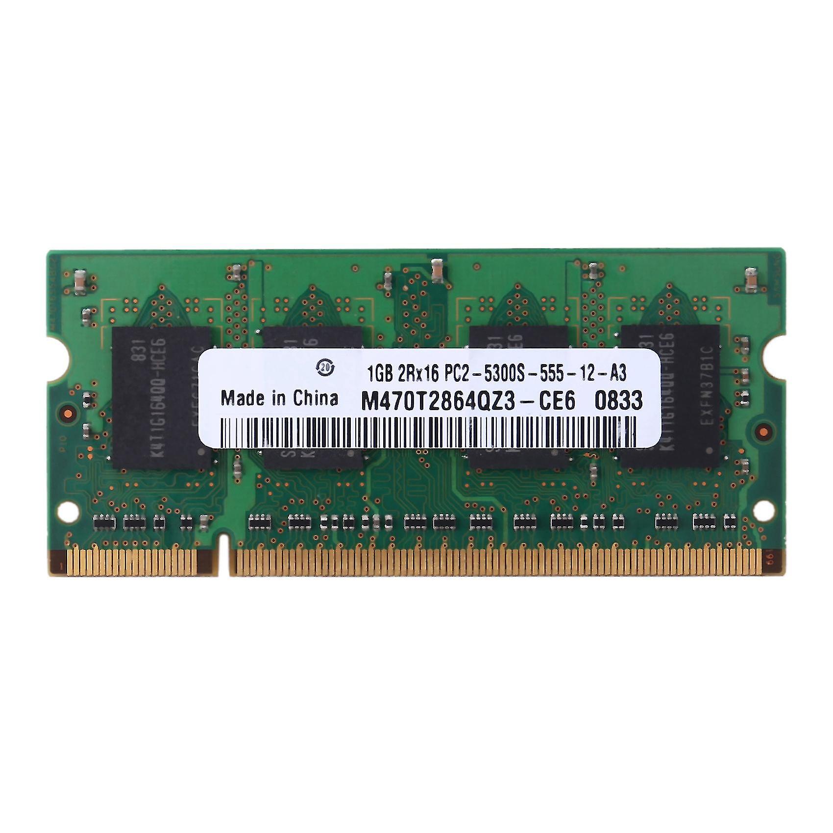 Ddr2 1gb Ram Memory 677mhz Pc2-5300s-555 200pins 2rx16 Sodimm Laptop Memory For Intel Amd