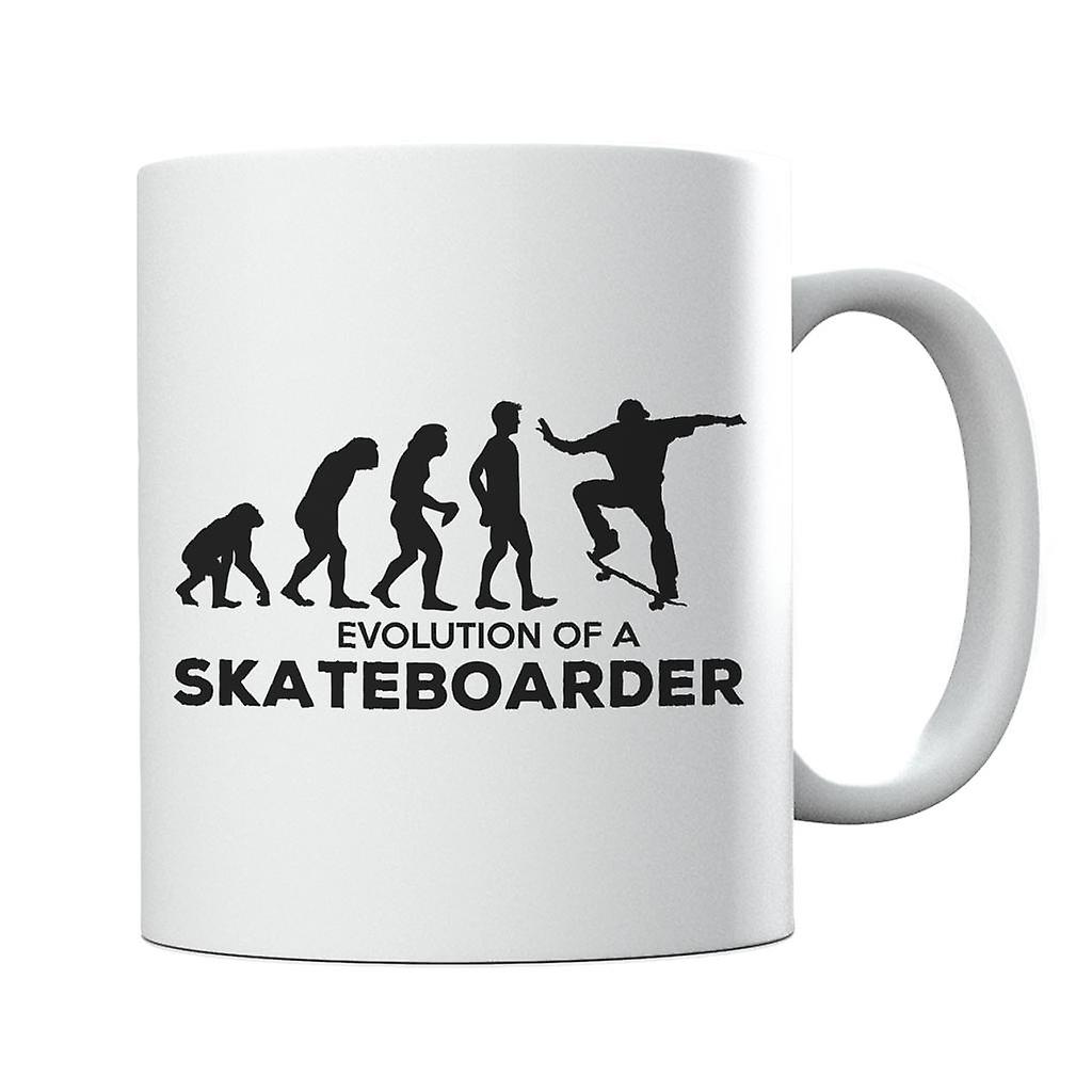 Evolution Of A Skateboarder Mug