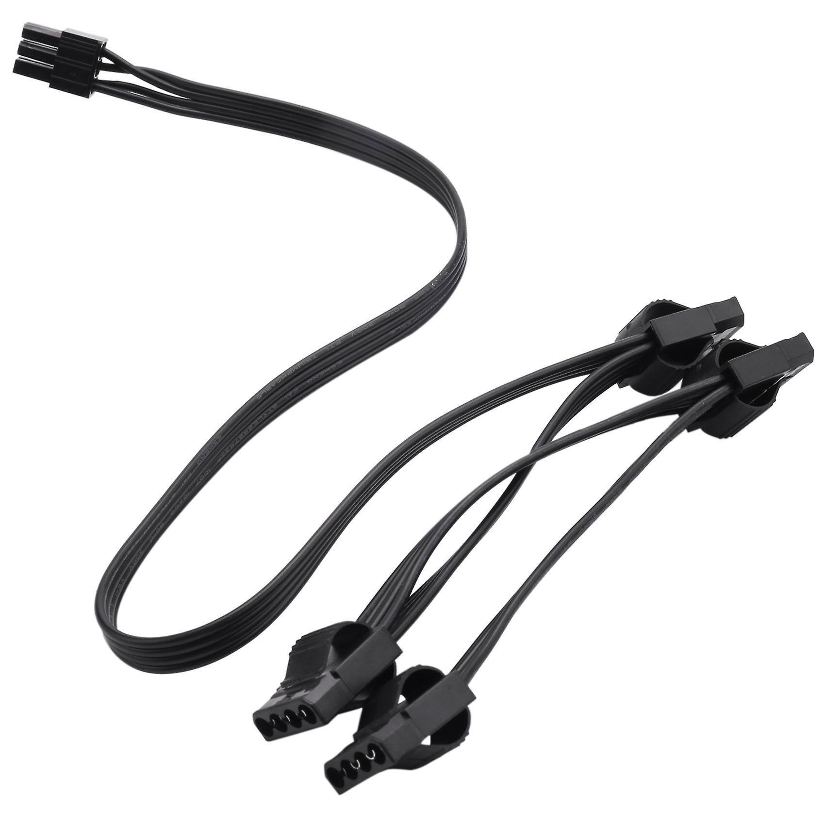 IDE 4Pin Modular Supply Cable for RM1000X RM550X 650X 750X 850X 6Pin to 4 IDE Cable