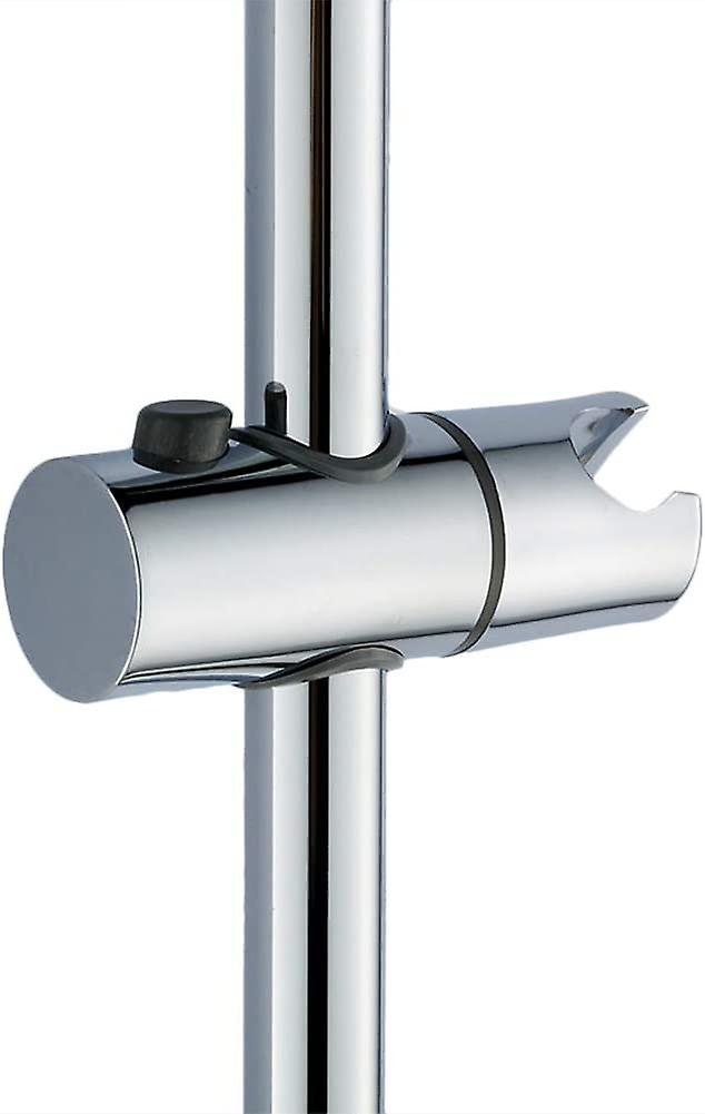 Adjustable shower head holder for 24 mm wall bar